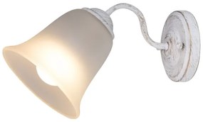 Rabalux 7259 - Applique FABIOLA 1xE27/40W/230V bianco