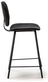 Set di sgabelli da bar neri 2 pz (altezza seduta 66 cm) Arus - Marckeric