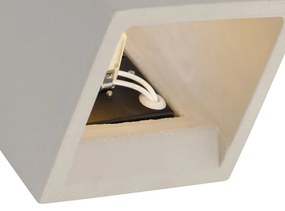 Applique da parete industriale in cemento - Box