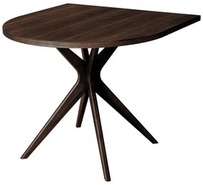 Tavolo da pranzo con effetto noce 90x90 cm Jubi – Ragaba