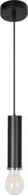 Lampada da soffitto pensile singola OSTI A Black