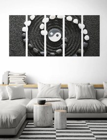 Quadri 5 pezzi – Armonico Yin e Yang
