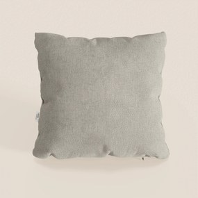 Miami cuscino disponibile in diversi colori realizzato in morbido tessuto impermeabile T14 tortora