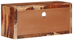 Mobile porta tv 88x30x40 cm in legno massello di sheesham