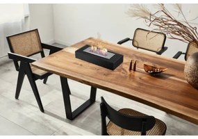 BIO camino INDIA 8,5x49 cm 2,5 kW nero