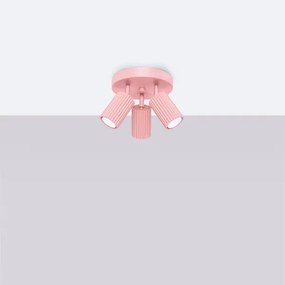 Brilagi - Faretto LED CRESTO 3xGU10/10W/230V rosa