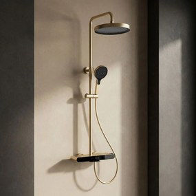 Set doccia REA Farel Brush Gold