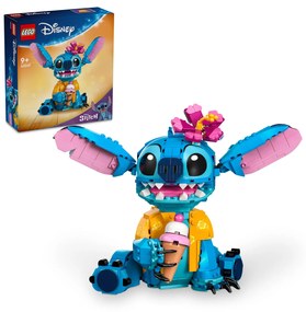 Stitch personaggio da esposizione Lego Disney