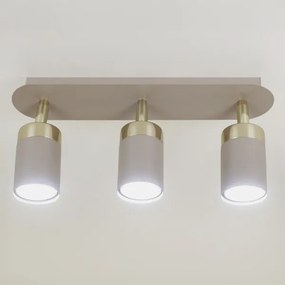Brilagi - Faretto POKER 3xGU10/25W/230V beige