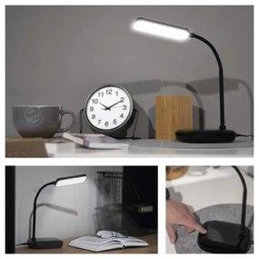 LED Dimmerabile flessibile lampada da tavolo LED/12W/230V 3000K/4000K/6500K nero