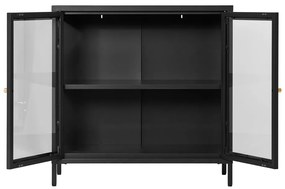 Vetrina in metallo nero 80x80 cm Dalby - House Nordic