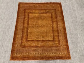 Loribaft Tappeto 190 x 150 Giallo (Iran) Annodato A Mano