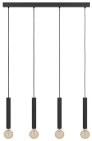 Eglo 98057 - Lampadario a sospensione con filo CORTENOVA 4xE27/60W/230V