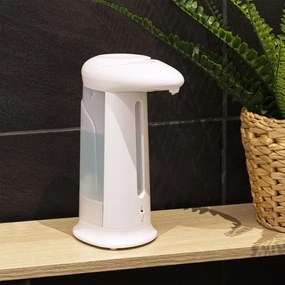 Dispenser Sapone Con Sensore 330 Ml Bianco /