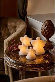 Decorazioni luminose bianche in set di 2 pezzi ø 9 cm Asta - Sirius