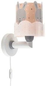 Dalber 61159S - Applique per bambini BUNNY 1xE27/60W/230V arancio