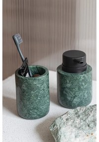 Portaspazzolini in marmo in verde scuro Marble - Mette Ditmer Denmark