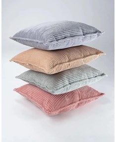 Cuscino per divano da bambini rosa con rivestimento in velluto a coste Bolster – Wigiwama