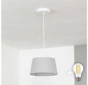Brilagi - Lampadario LED su cavo CERIA 1xE27/40W/230V Ø 25 cm grigio