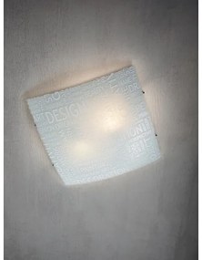 Redo 05-818 - Plafoniera NOTES 2xE27/42W/230V 39x39 cm bianca