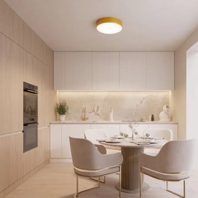 Brilagi - Plafoniera con sensore CLARE 2xE27/24W/230V diametro 30 cm oro