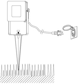 Eglo 97471 - Riflettore a LED FAEDO 4 LED/10W/230V