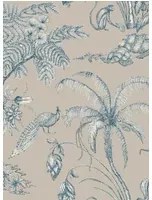 Sandberg Carta da parati Moa - Indigo Blue