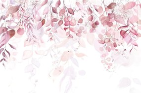 Carta da parati – Tocco Delicato di Natura in Rosa
