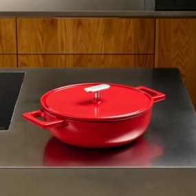 Padella in ghisa con coperchio ø 26 cm tegame Mattia 3.0 – FABINI