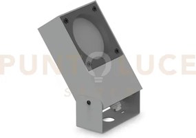 Sirio proiettore da esterno 1 luce attacco gx53 ip65 grigio