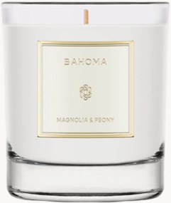 Candela profumata fatta a mano Magnolia & Peony (citrus, peonia)