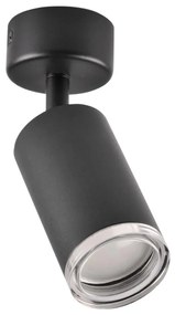 Luce Spot da bagno TURYN 1xGU10/10W/230V IP44 nero