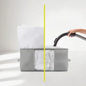 Organizer per vestiti sottovuoto in plastica 40x40x25 cm – Homéa