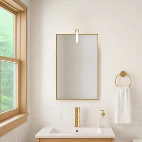 Illuminazione LED per specchio da bagno APA MINI LED/4W/230V IP44 oro