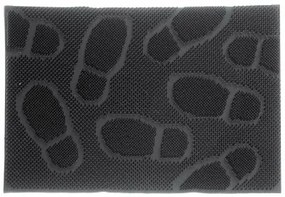 Zerbino Pin Mat Nero Caucciù 60 x 40 cm