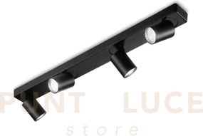 Rudy round applique a parete orientabile 4 luci attacco gu10 lampad...