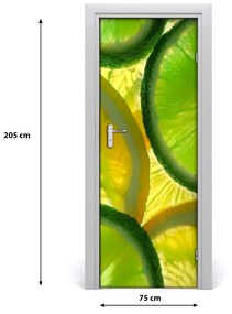 Rivestimento Per Porta Lime e limone 75x205 cm