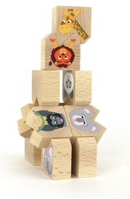 Milaniwood - Gioco equilibristo in legno - Animali esotici