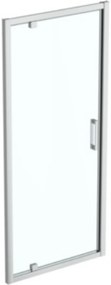 Ideal Standard Connect 2 porta doccia 90 cm a battente argento opaca/vetro trasparente K9270EO