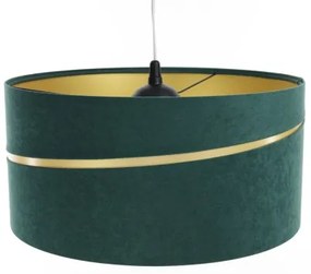 Lampadario a sospensione con filo SWING 1xE27/60W/230V verde/oro