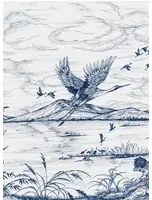 Coordonne Wandbild Herons Poetry - Sapphire