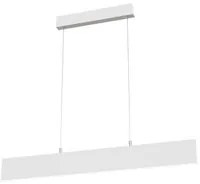 Lampada pendente Pendant in Metallo Step Bianco