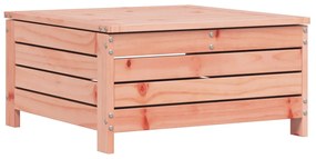 Set divani da giardino 3 pz in legno massello abete douglas