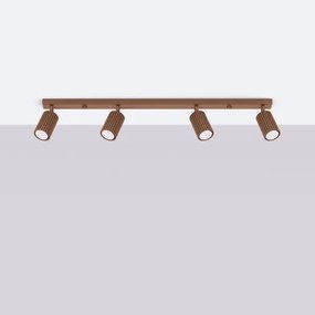 Brilagi - Faretto CRESTO 4xGU10/10W/230V marrone