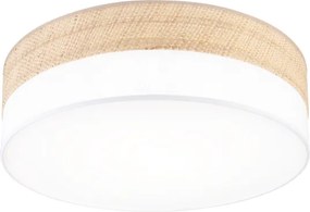 Plafoniera LED SIRJA BOHO LED/36W/230V Ø 45 cm beige/bianco