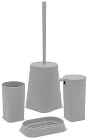 Set 4 Accessori D'Appoggio Feridras "Denver" Grigio