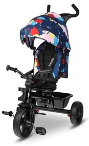 Lionelo - Triciclo per bambini HAARI nero/colorato