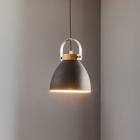 Lampada a sospensione Bergen Lamkur, dimmerabile, Nero, Soggiorno / Sala da pranzo, Metallo, Moderno, Lampada a sospensione