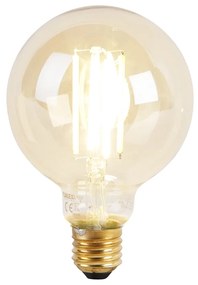 Lampada da terra intelligente oro 156 cm incl. 2 WiFi G95 - Botanica