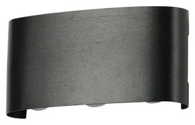 Brilagi - Applique LED da esterno FLAREBOX LED/6W/230V nero IP65